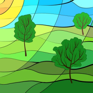 Fototapete gelb, Schönheit, Hintergrund, Natur, Sommer