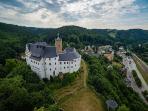 Fototapete Schloss, Erzgebirge, sächsische