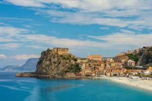 Fototapete Andere scilla, Kalabrien