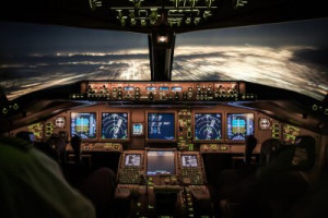 Fototapete Andere Stadt, Licht, Technologie, Cockpit, fliegen