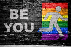 Fototapete Gleichheit, Homosexuell, neon, Regenbogenfahne, Regenbogen