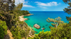Fototapete Spanien, costa, brava, Küste, Katalonien