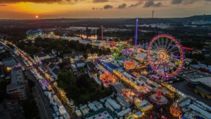 Fototapete Andere Sonne, Sonnenuntergang, Dämmerung, Karneval, Wanne