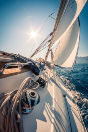 Fototapete Andere Natur, Sommer, tätig, Schiff, segeln