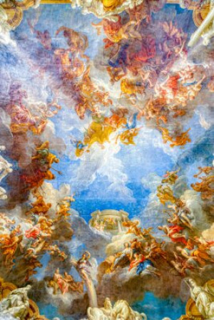 Fototapete Andere Decke, malen, versailles, yvelines, Frankreich