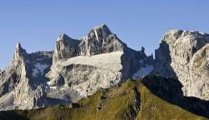 Fototapete Andere Sommer, Berg, sonnig, Morgen, Rock