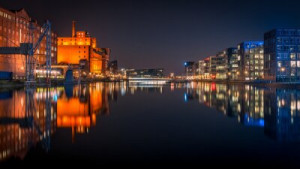 Fototapete Licht, ruhr, Deutsch, rhein, flux