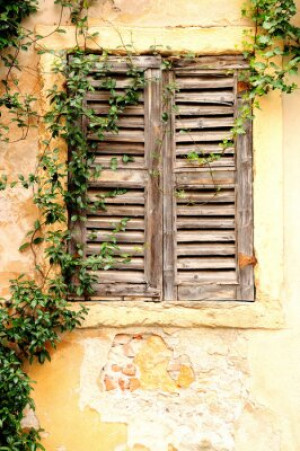 Fototapete Fenster Holz, rau, Wand, Stil, vintage