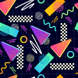 Fototapete Andere Textur, abstrakt, Design, Muster, retro
