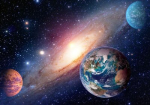 Fototapete Sonnensystem Sterne, art, ansehen, Hintergrund, Weltraum