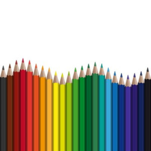 Fototapete art, malen, Vektor, Bleistift, Anordnung