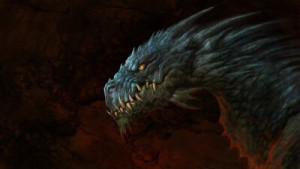 Fototapete Andere Drachen, Fantasy-Kunst, Monster, Malerei, Illustrati