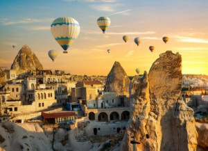 Fototapete Andere Luftballon, Ballon, cappadocia, goreme, Natur