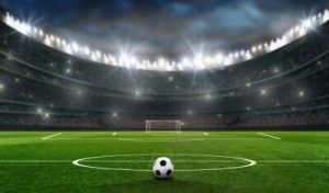 Fototapete Andere Fußballstadion, Fußballplatz, Ball, Ziel, Fußball