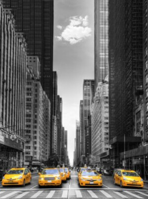 Fototapete New York new york city, cab, Taxi, manhattan, york