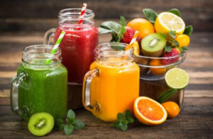 Fototapete Andere red, Hintergrund, Saft, Obst, Lebensmittel