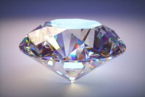 Fototapete Andere Diamant, Luxus, Schmuck, Edelstein, geschliffener Di