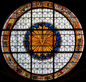 Fototapete Andere art, befleckt, Glas, Frankreich, Glasmalereien