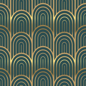Fototapete Andere art, art deco, nahtlose, Muster, nahtlose Muster
