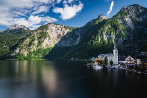 Fototapete Andere See, Besichtigung, grün, Stadtlandschaft, Landschaft