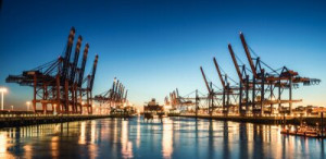Fototapete Andere transportieren, Behälter, Port, Schifffahrt, logisti