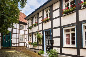 Fototapete Stadtlandschaft, Gebäude, Nordrhein-Westfalen, Sommer, bewö