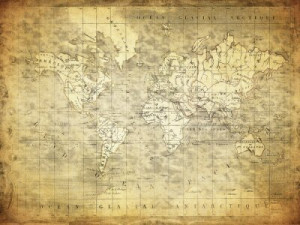 Fototapete Retro-Karte Geschichte, art, Papier, Textur, Hintergrund
