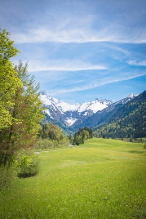 Fototapete bavaria, Landschaft, alpen, montieren, verschneite