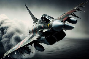 Fototapete Andere Kämpfer, Flugzeug, jet, schnell, Krieg
