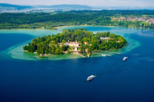 Fototapete bodensee, Deutsch, Foto, Insel, Luftaufnahmen
