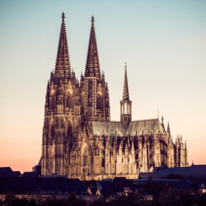 Fototapete Andere Stadt, Panorama, Kathedrale, rhein, cologne