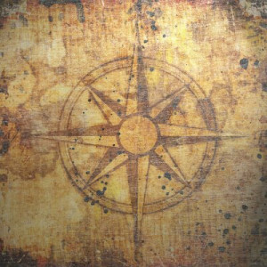 Fototapete Retro-Karte Sterne, art, Papier, Hintergrund, alten