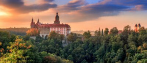 Fototapete Andere Sonnenuntergang, Architektur, Stadt, Himmel, sperren