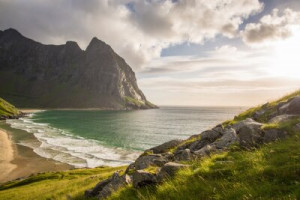 Fototapete Andere Strand, Küste, Landschaft, Natur, Lofoten