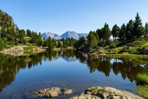 Fototapete Andere See, Landschaft, Berg, Wasser, Natur