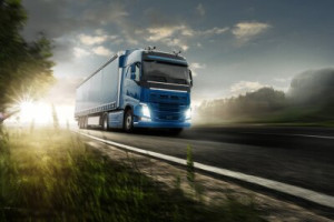 Fototapete Andere LKW, Straße, Autobahn, transportieren, Werbung