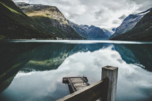 Fototapete Andere norge, See, Natur, schön, Landschaft