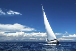 Fototapete Schiffe im Freien, Sommer, Zeile, weiß, Wasser