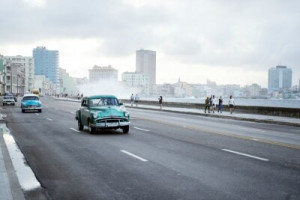 Fototapete Andere havana, kuba, vintage, Auto, Menschen