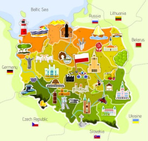 Fototapete Andere Land, Gebäude, polen, Warschau, icon