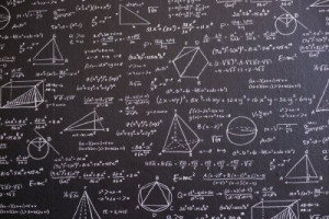 Fototapete Andere Algebra, Hintergrund, schwarz, Tafel, Aufsichtsrat