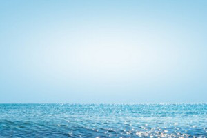 Fototapete Meer, Himmel, Wasser, Ozean, blau