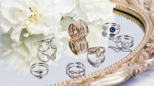 Fototapete Andere Schmuck, Gold, isoliert, weiß, Halskette