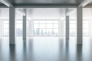 Fototapete Andere moderne, Innenraum, Beton, Spalte, Schatten