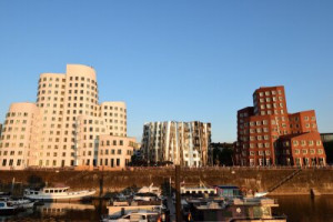 Fototapete Architektur, moderne, Stadt, Silhouette, Gebäude