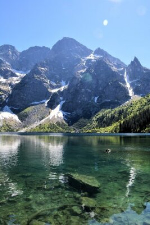 Fototapete Andere ansehen, Natur, Wasser, Berg, Sonne