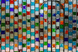 Fototapete Andere Mosaik, tile, Platz, Glas, Wand