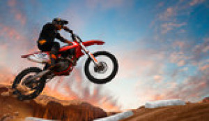 Fototapete Andere Motocross, Fahrrad, Motorrad, äußerste, Sport