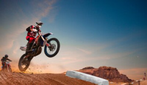 Fototapete Andere Fahrrad, Motocross, Motorrad, Sport, äußerste