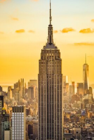 Fototapete Andere Stadt, Skyline, manhattan, new york city, Wolkenkrat
